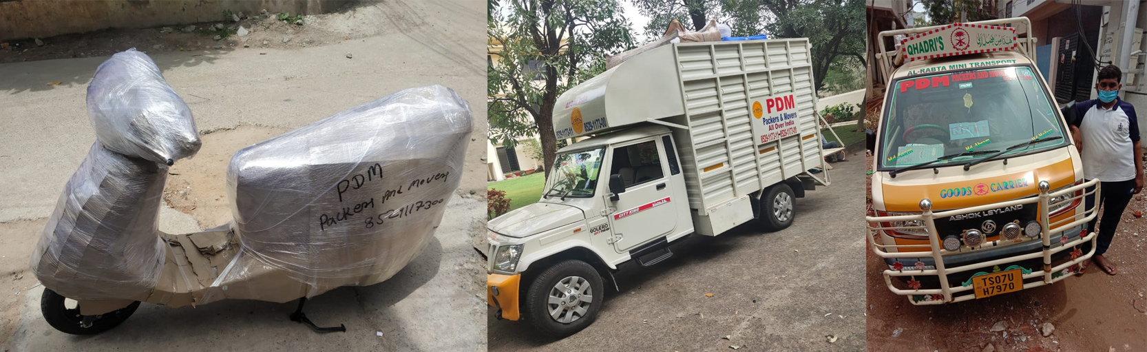 PDM packers and movers