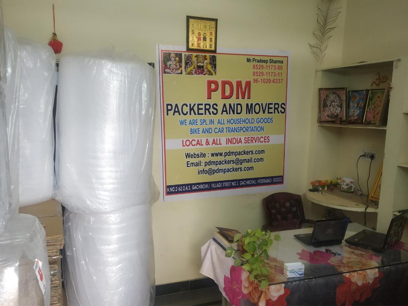 PDM Packers and Movers - Hyderabad 