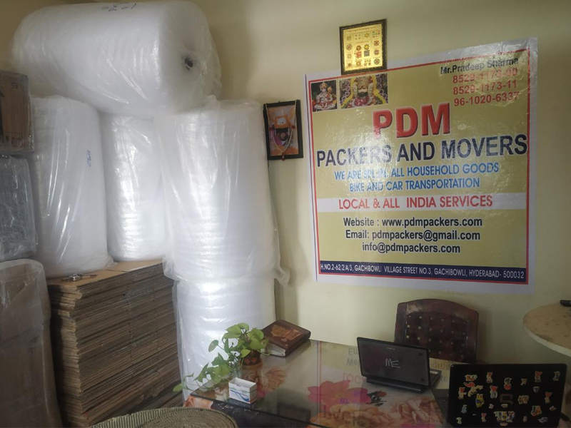 PDM Packers and Movers - Hyderabad 