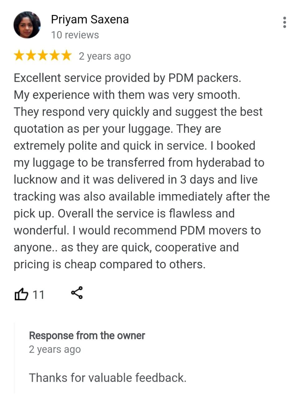 testimonials