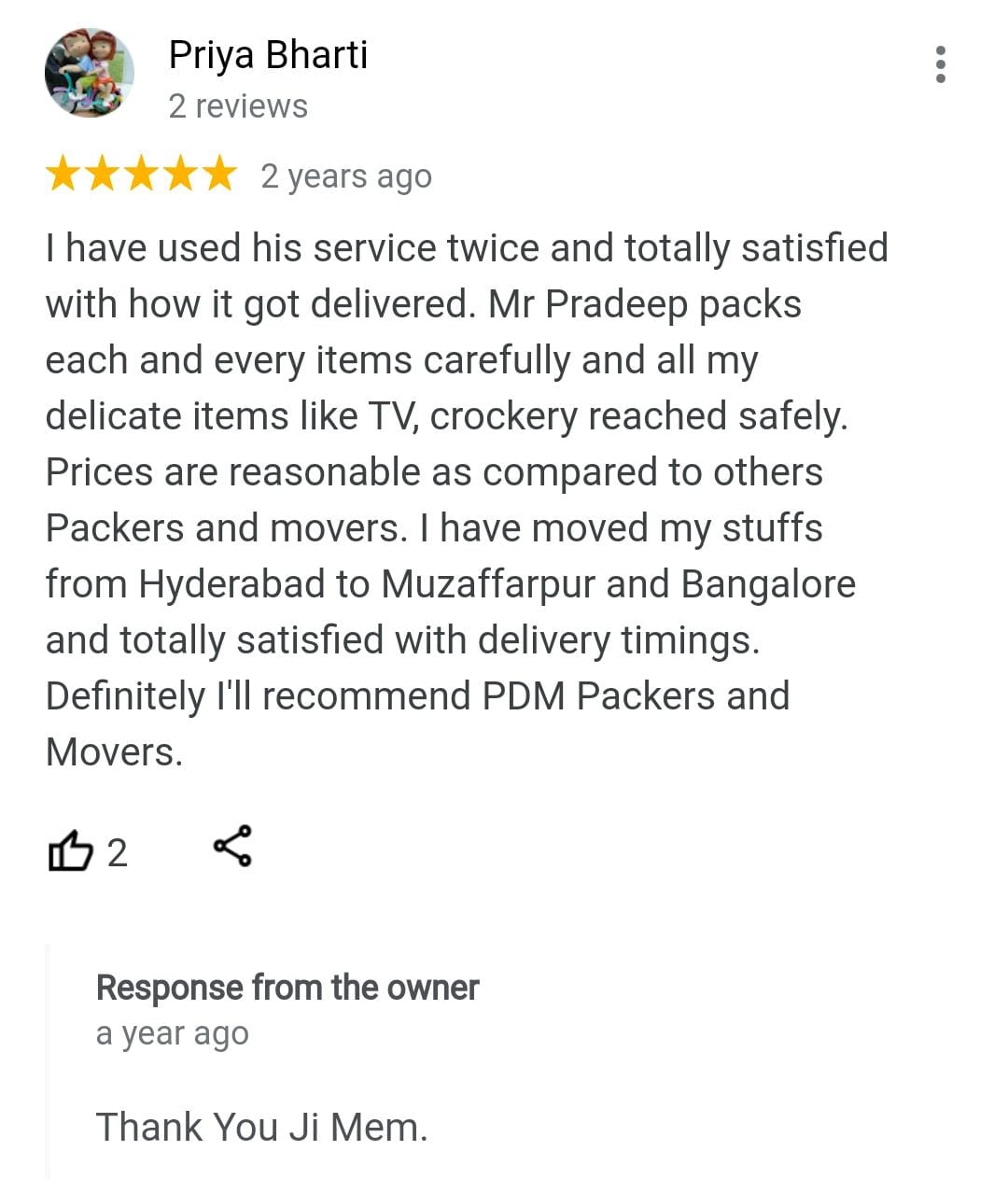 testimonials