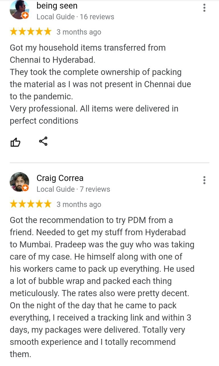 testimonials